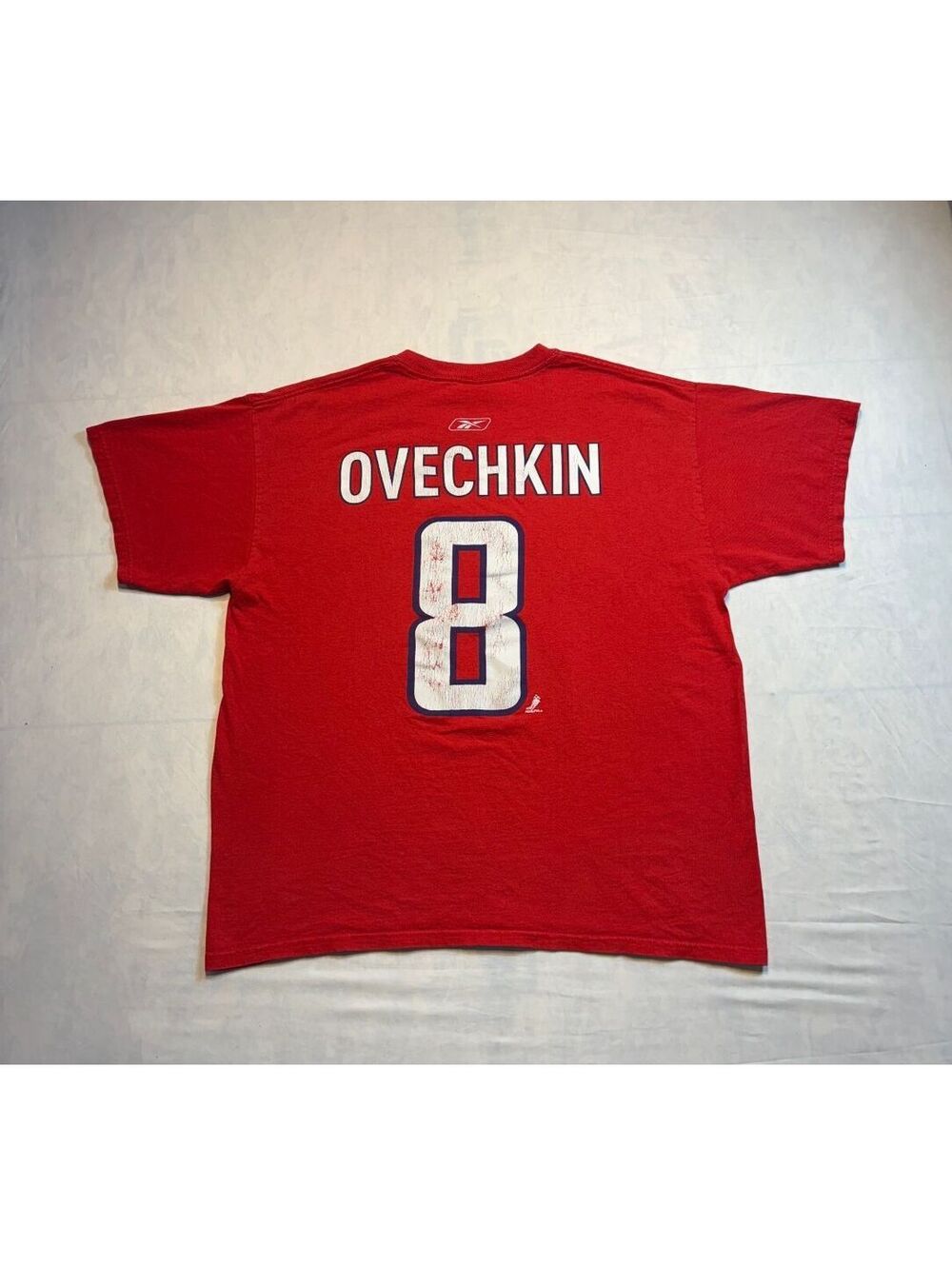 Vintage Rookie Ovechkin Washinton Capitals NHL Graphic Tee